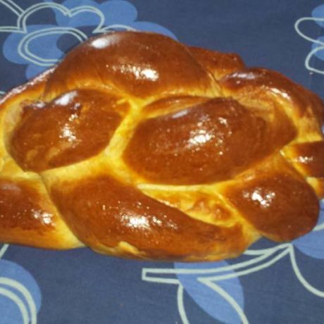 Fonott kalács (csökkentett szénhidrát)