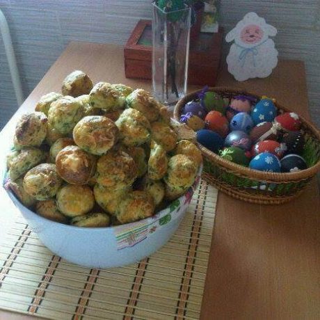 medvehagymás pogácsa