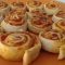 Mini pizza csigafalatok