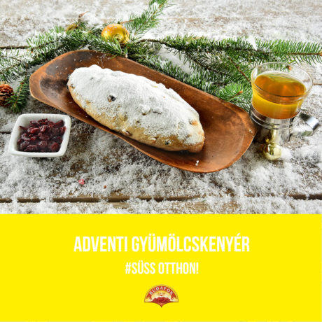 Adventi gyümölcskenyér
