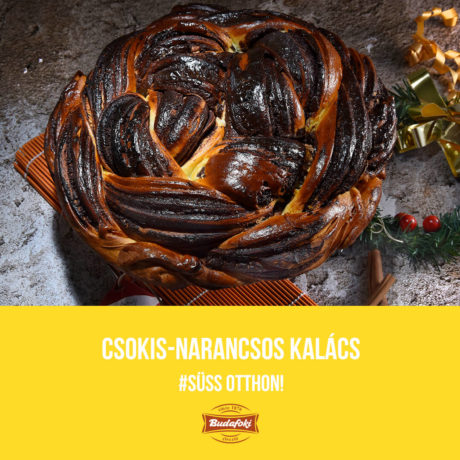 Csokis-narancsos kalács
