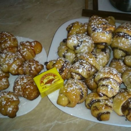 Nutellás tekercs/ Édes paprikás tekercs