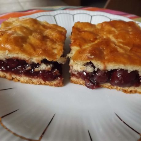 Meggyes lepény