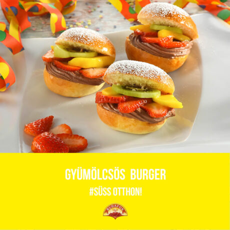 Gyümölcsös burger
