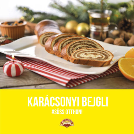 Karácsonyi diós-marcipános, mákos és diós bejgli