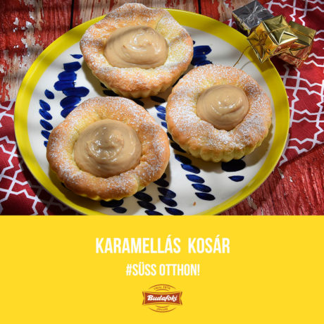 Karamellás kosár
