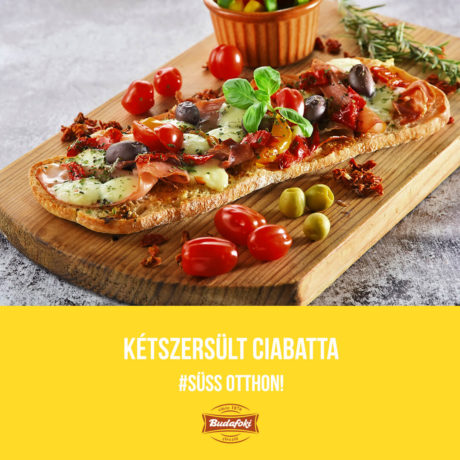 Kétszersült ciabatta