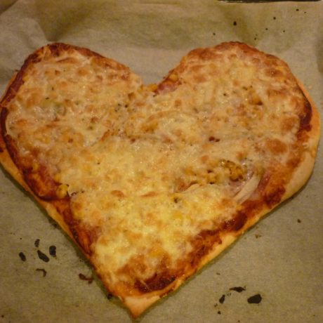 Dupla sajtos pizza