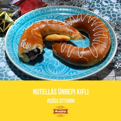 Nutellás ünnepi kifli