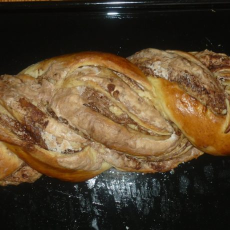 Habcsókos kakaós kalács