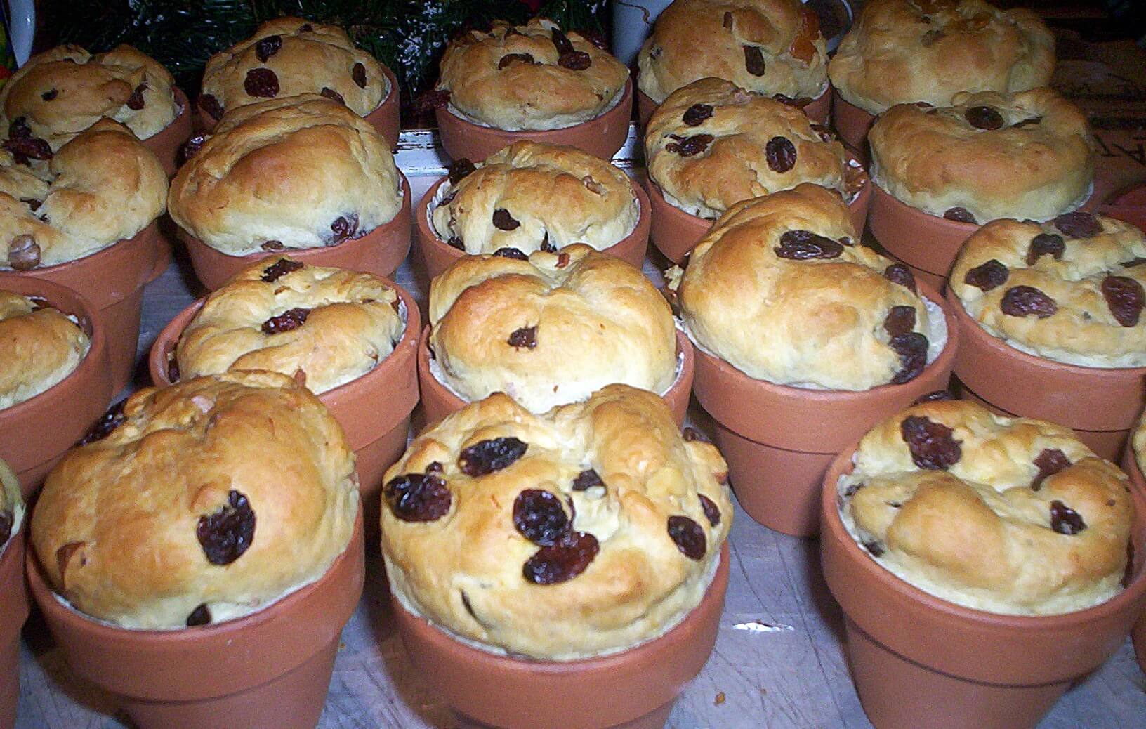 Panettone elkészítésének 1. lépése