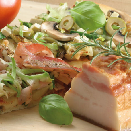 Francia tejfölös pizza (Alsace-i lepény)