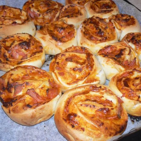 Pizzás csiga