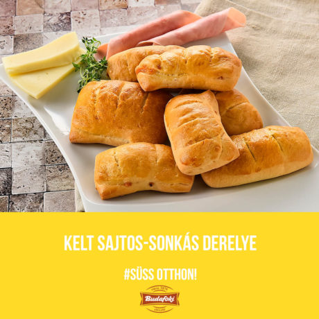 Kelt sonkás-sajtos derelye
