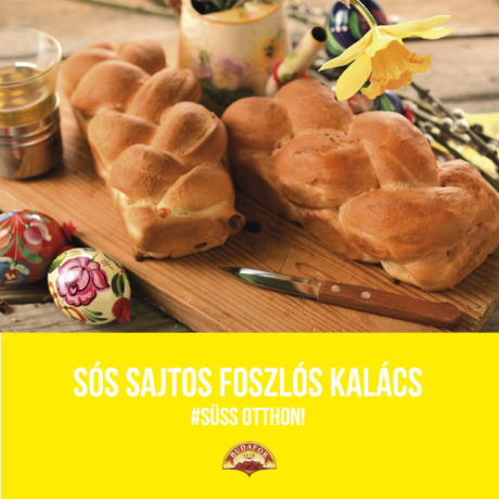 Sós-sajtos foszlós kalács
