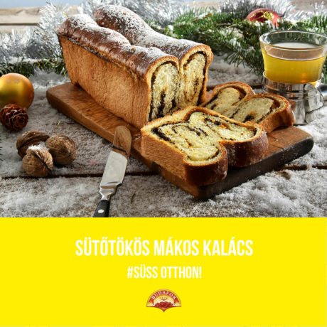 Sütőtökös Mákos kalács