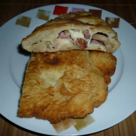 töltött lángos