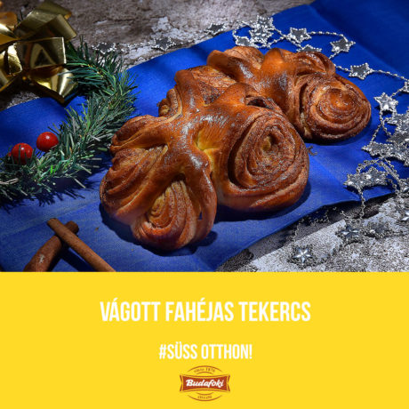 Vágott fahéjas tekercs