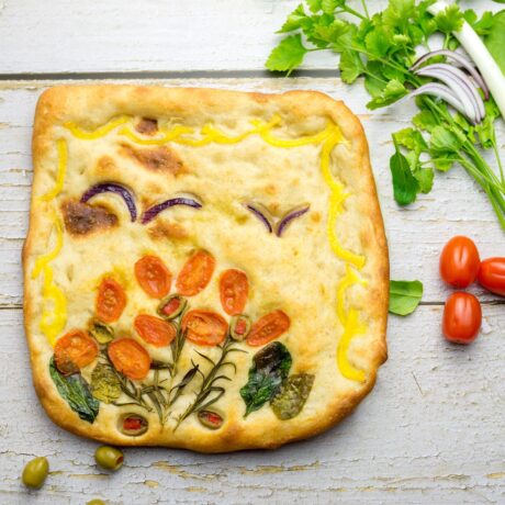 Tavaszi focaccia
