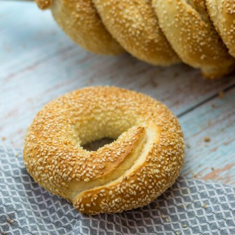 Koulouri (görög szezámmagos perec)