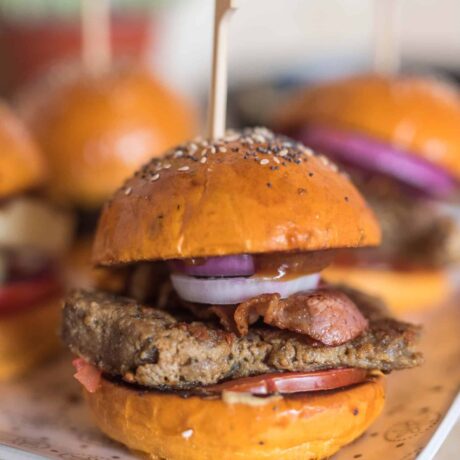 Fűszeres hamburger zsemle